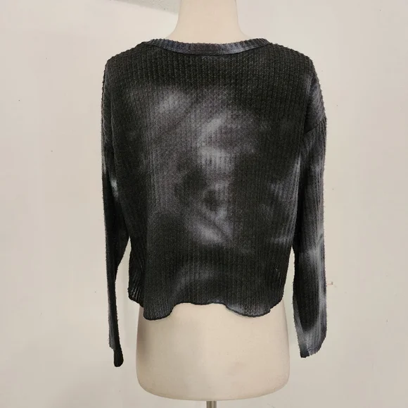 Antistar Cropped Waffle Knit Thermal - Picture 4 of 6